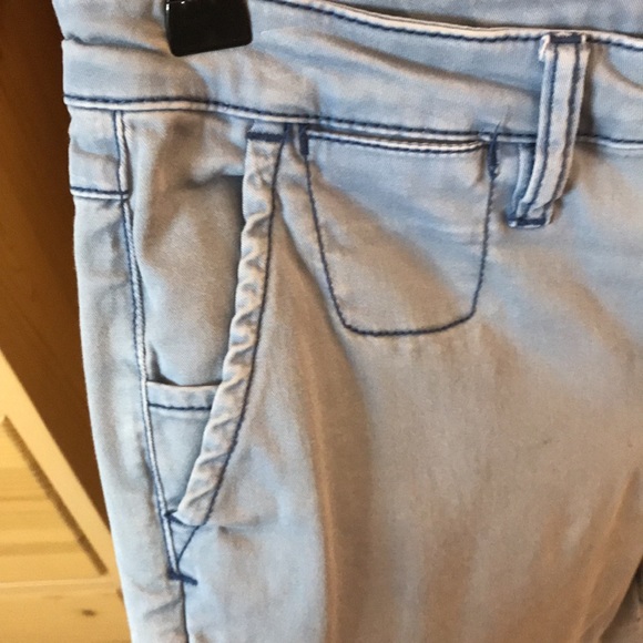 Anthropologie Slim Chino Pants Blue Size 27 - Picture 6 of 11